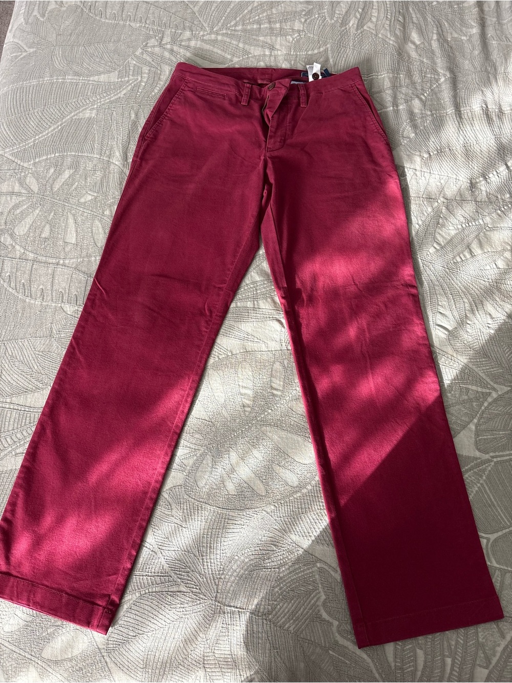 Vineyard Vines Raspberry Red Chino Pants